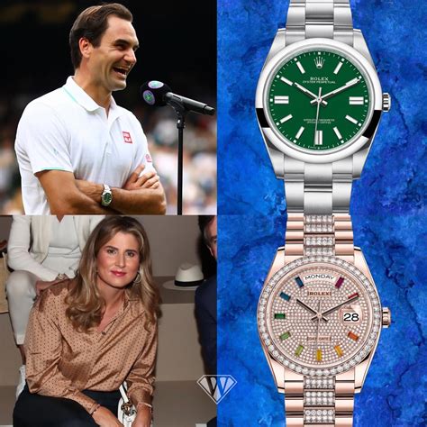 rolex moglie federer|federer swiss watchmaker.